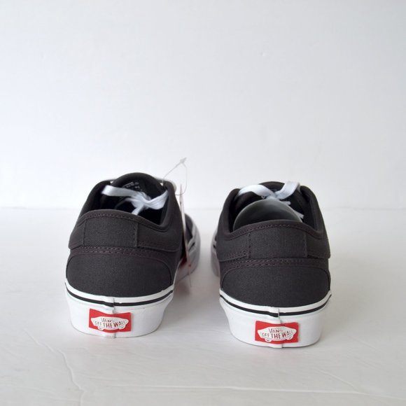 VANS CHUKKA LOW OBSIDIAN BLACK SNEAKER SHOES - Picture 4 of 5